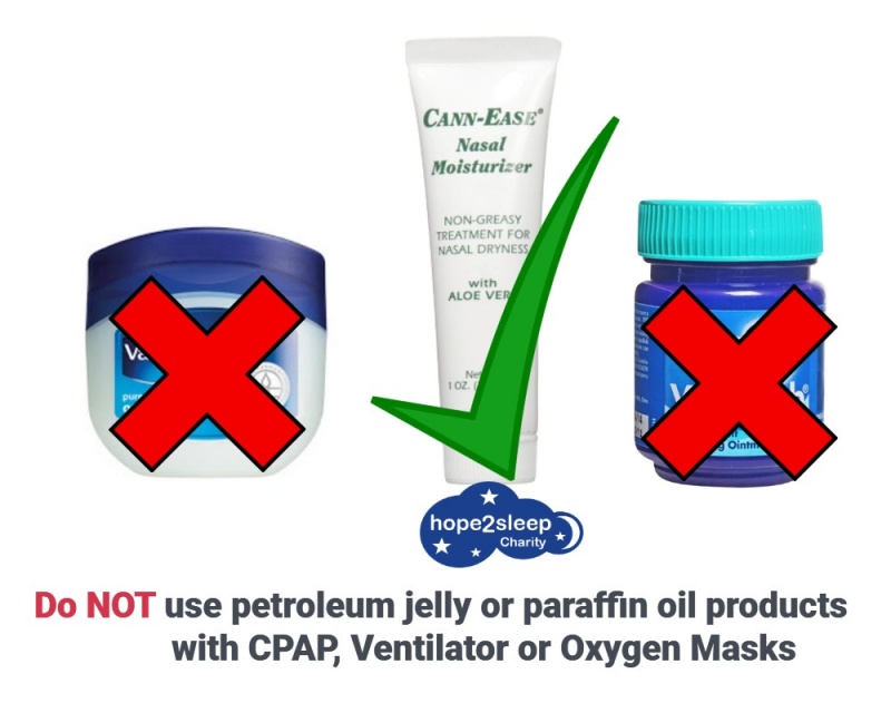 Cann-Ease CPAP &amp; Oxygen Nasal Moisturiser for Nose, Lips and Skin 